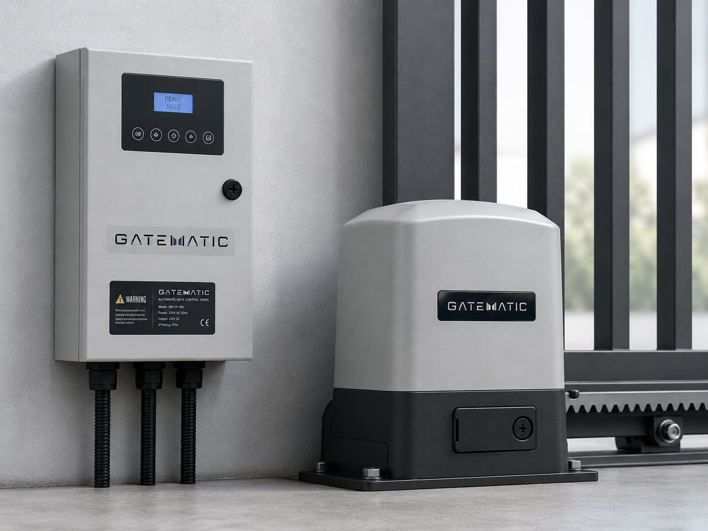 GateMatic control system mockup